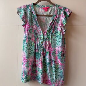 Lilly Pulitzer short sleeve top